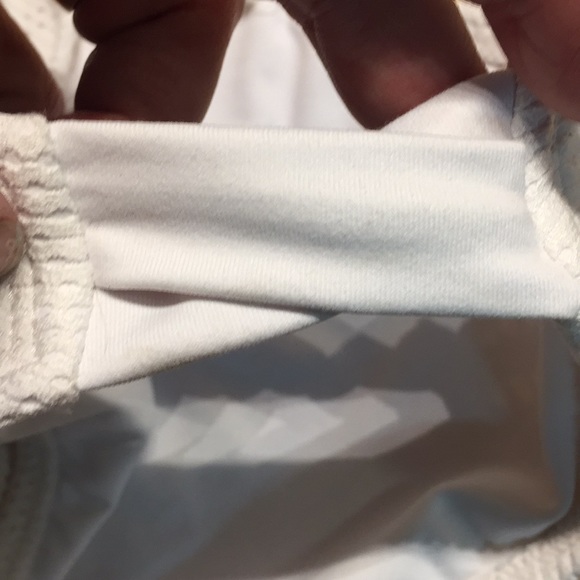 SO Medium crocheted swim bottom, white - Picture 3 of 4